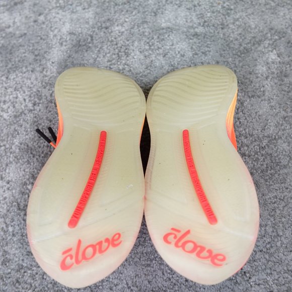 Clove Classic Shoes Womens Sneakers Work Neon Orange Nursing Running Walking - Picture 6 of 13